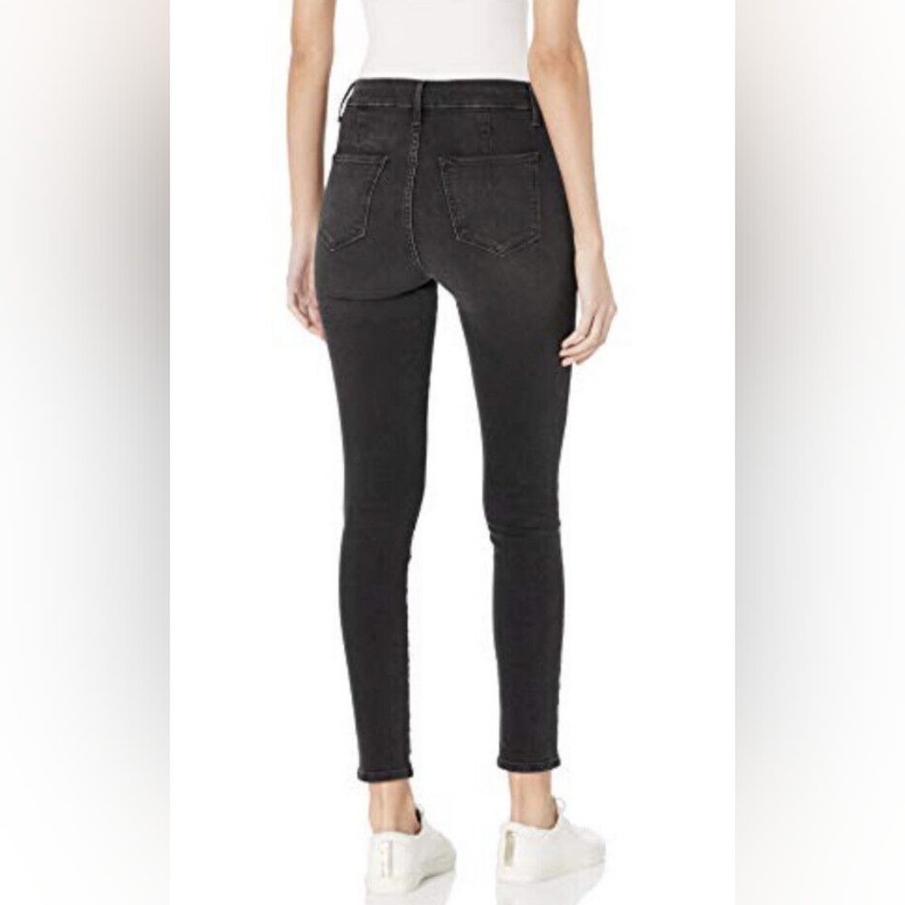Joe’s highrise skinny black jeans